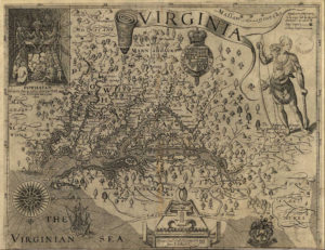 John Smith's Map of Virginia