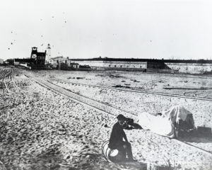 Point Comfort Lighthouse with Moat