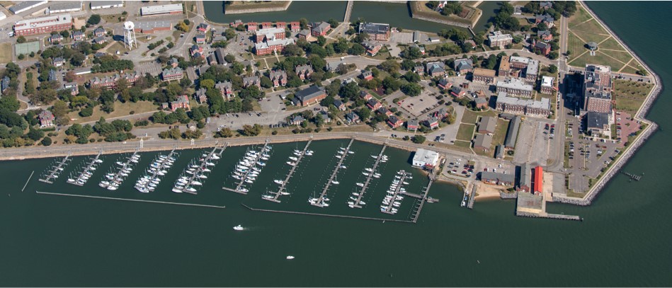 Arial View of Current Marina
