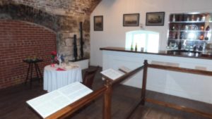 Casemate Museum Exhibit of Bar